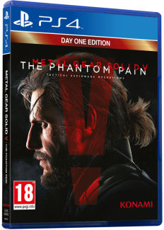 Metal Gear Solid V The Phantom Pain DAY1 (PS4)