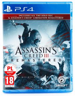 Assassin's Creed III 3 Remastered PL (PS4)