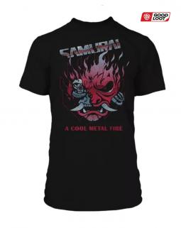 Cyberpunk 2077 Chrome Samurai Premium T-shirt XL / Good Loot