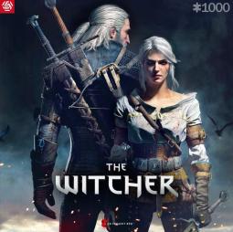 The Witcher (Wiedźmin): Geralt & Ciri Puzzles 1000 - Puzzle / Good Loot