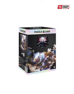 Wiedźmin: Geralt & Triss in Battle Puzzles 1000 - Puzzle / Good Loot
