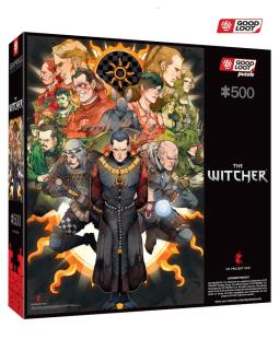 Gaming Puzzle: The Witcher (Wiedźmin) Nilfgaard Puzzles 500 - PUZZLE / Good Loot