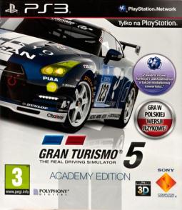 Gran Turismo 5 Academy Edition PL (PS3)