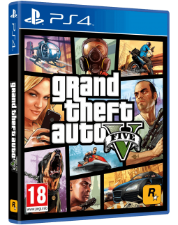 GTA 5 - Grand Theft Auto V PL (PS4)