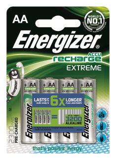 Akumulator Energizer Precharged AA Extreme 2300mAh 4 szt. Blister