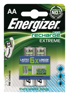 Akumulator Energizer Precharged AA Extreme 2300mAh 2 szt. Blister