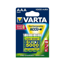 Akumulatorki VARTA Pro 1000mAh AAA - 4szt