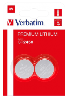 Bateria Verbatim CR2450 (2 szt blister)