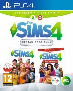 The Sims 4 + dodatek Psy i Koty PL (PS4)