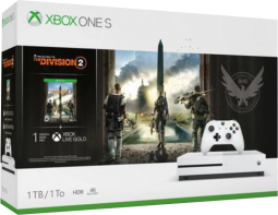 Konsola Microsoft Xbox One S 1TB + Gra The Division 2