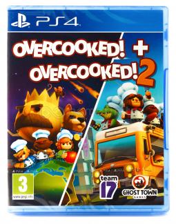 Zestaw Overcooked! Rozgotowani + Overcooked! 2: Rozgotowani (PS4)