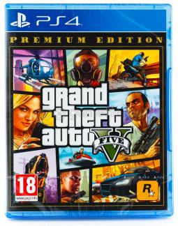 GTA 5 Grand Theft Auto V Premium Edition PL (PS4)