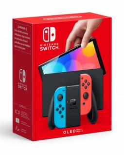 Konsola Nintendo Switch (OLED Model) Neon Red & Blue