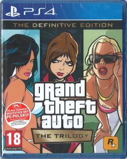GTA - Grand Theft Auto : The Trilogy - The Definitive Edition PL (PS4)