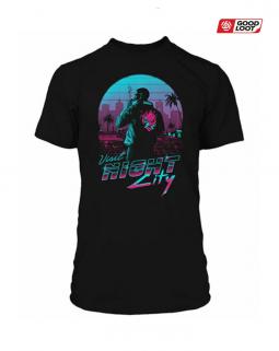 Koszulka Cyberpunk 2077 Destination Night City Premium T-shirt S