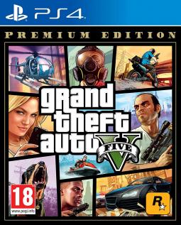 GTA 5 - Grand Theft Auto V Premium Edition PL (PS4)