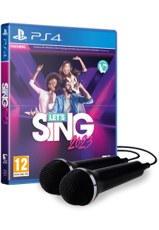 Let's Sing 2023 PL + 2 MIKROFONY (PS4)