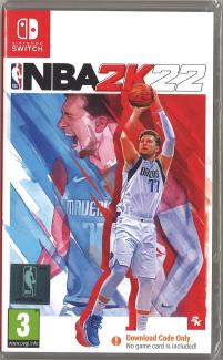 NBA 2K22 ver 2 (NSW) - Kod w pudełku