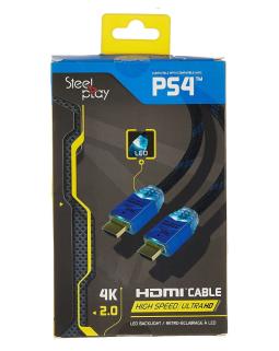 Steelplay 4K 2.0 HDMI High Speed Ultra HD LED Cable 2M