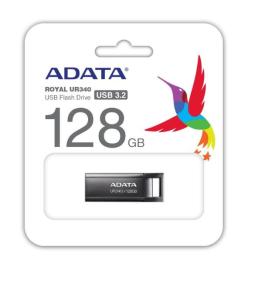Adata Pendrive UR340 128GB USB 3.2 Gen1 Black