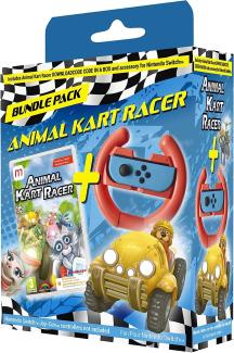 ZESTAW Animal Kart Racer Wheel Bundle Pack (NSW) - Kod w pudełku