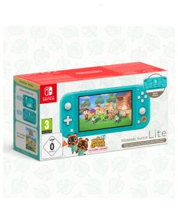 Konsola Nintendo Switch Lite Turquoise + gra Animal Crossing New Horizons
