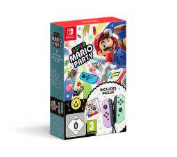 Nintendo Switch Joy-Con Pastel Purple/Green + gra Super Mario Party