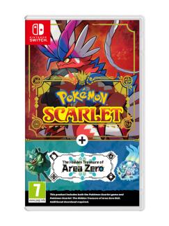 Pokemon Scarlet + Area Zero DLC (NSW)