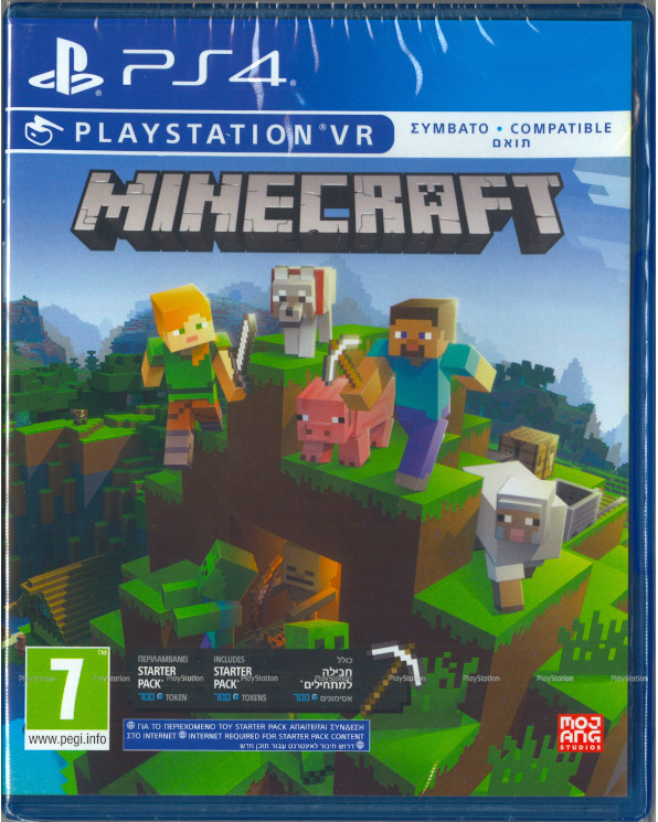 Minecraft + Pakiet Startowy PL/EU (PS4) - Gamefinity.pl