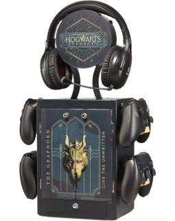 Numskull Hogwarts Legacy Gaming Locker - Uchwyt na kontroler, stojak na słuchawki oraz szafka na gry