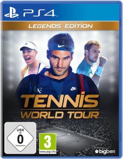 Tennis World Tour: Legends Edition GER/IT (PS4)