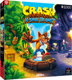 Gaming Puzzle: Crash Bandicoot N. Sane Trilogy 1000 / Good Loot