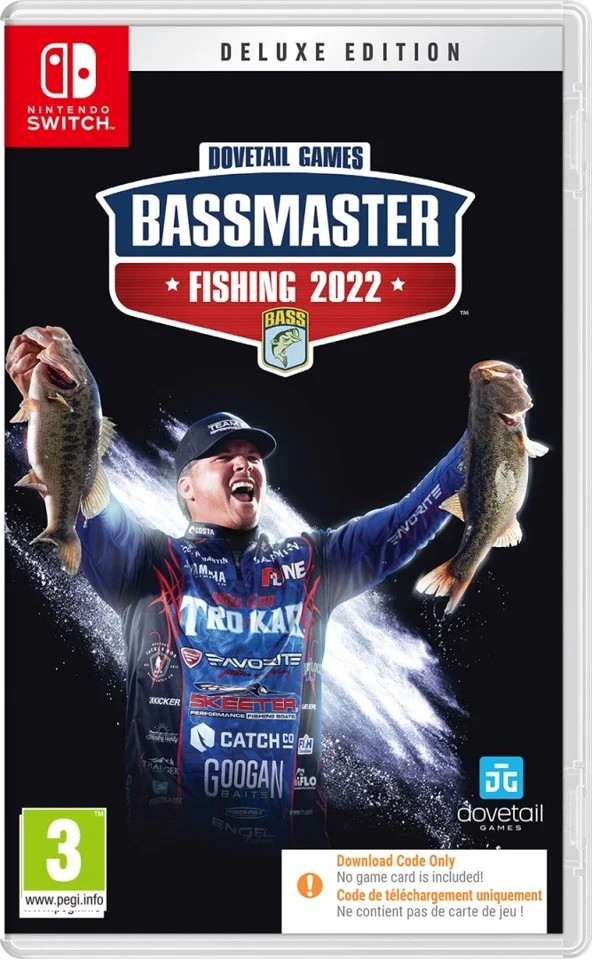 Bassmaster Fishing Deluxe 2022 KOD w pudełku! (NSW)