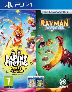 Rabbids Party Of Legends + Rayman Legends (PS4)